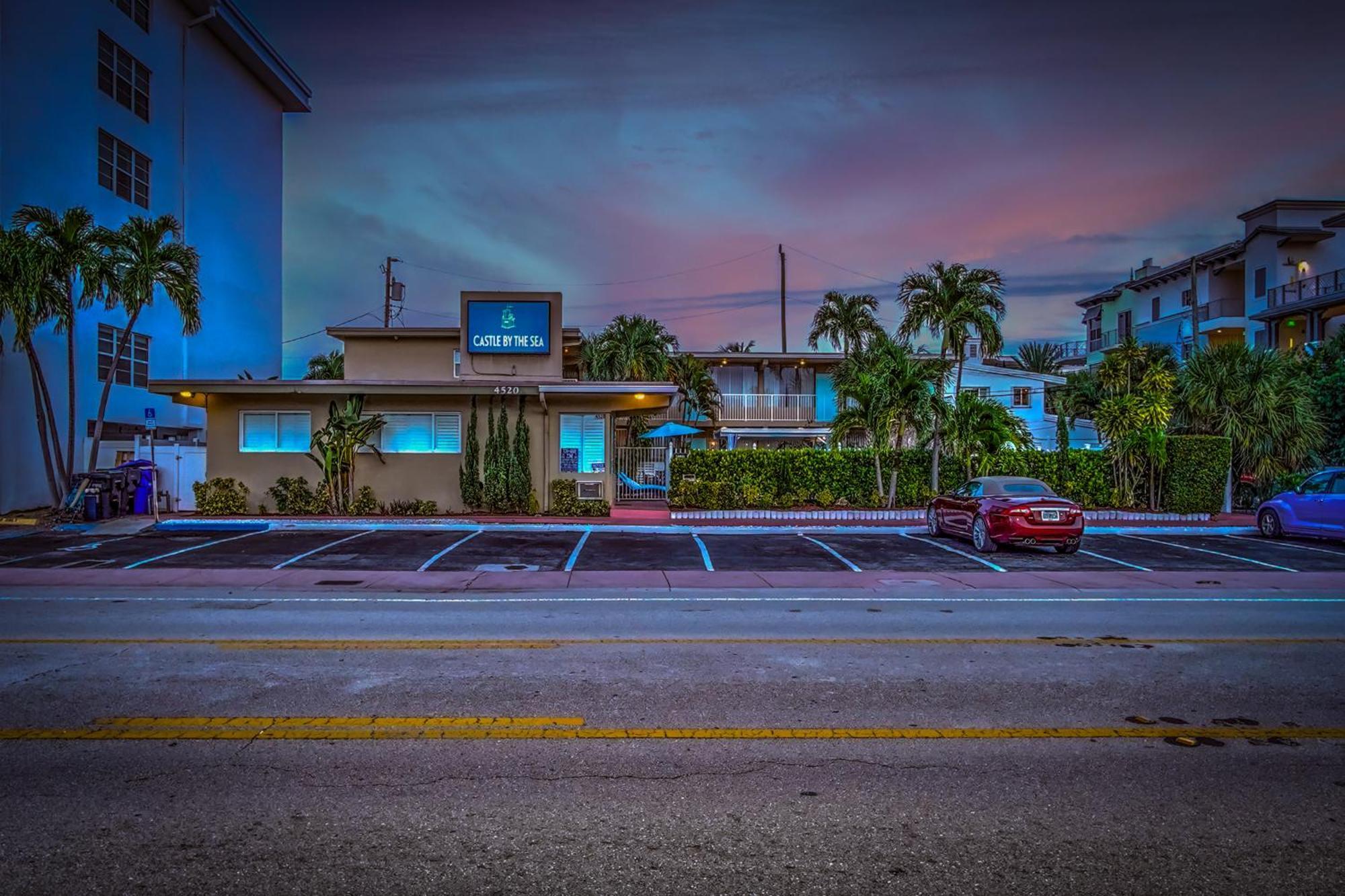 Castle By The Sea Motel Fort Lauderdale Exteriér fotografie